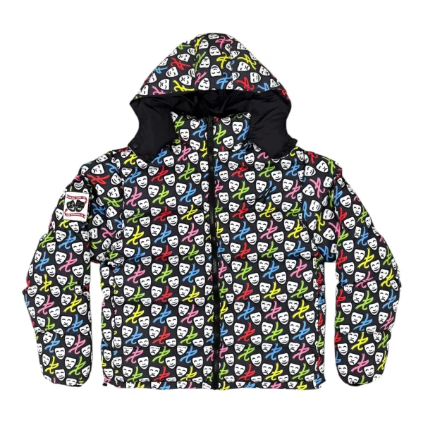 Laugh Now Cry Later Reversible Puffer