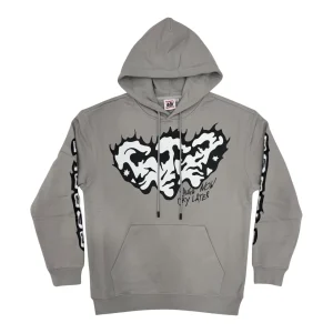 Split Face Pullover Hoodie